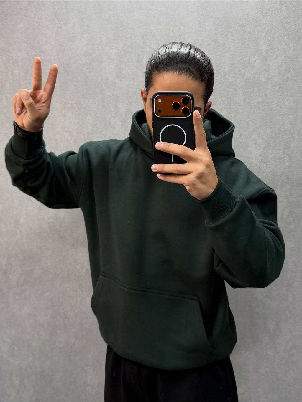 Hoodie Oversize Unisexe 100% Coton