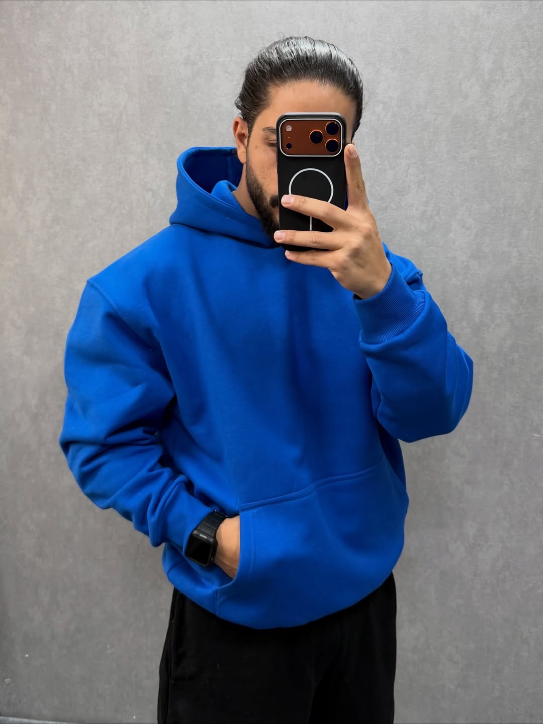 Hoodie Oversize Unisexe 100% Coton