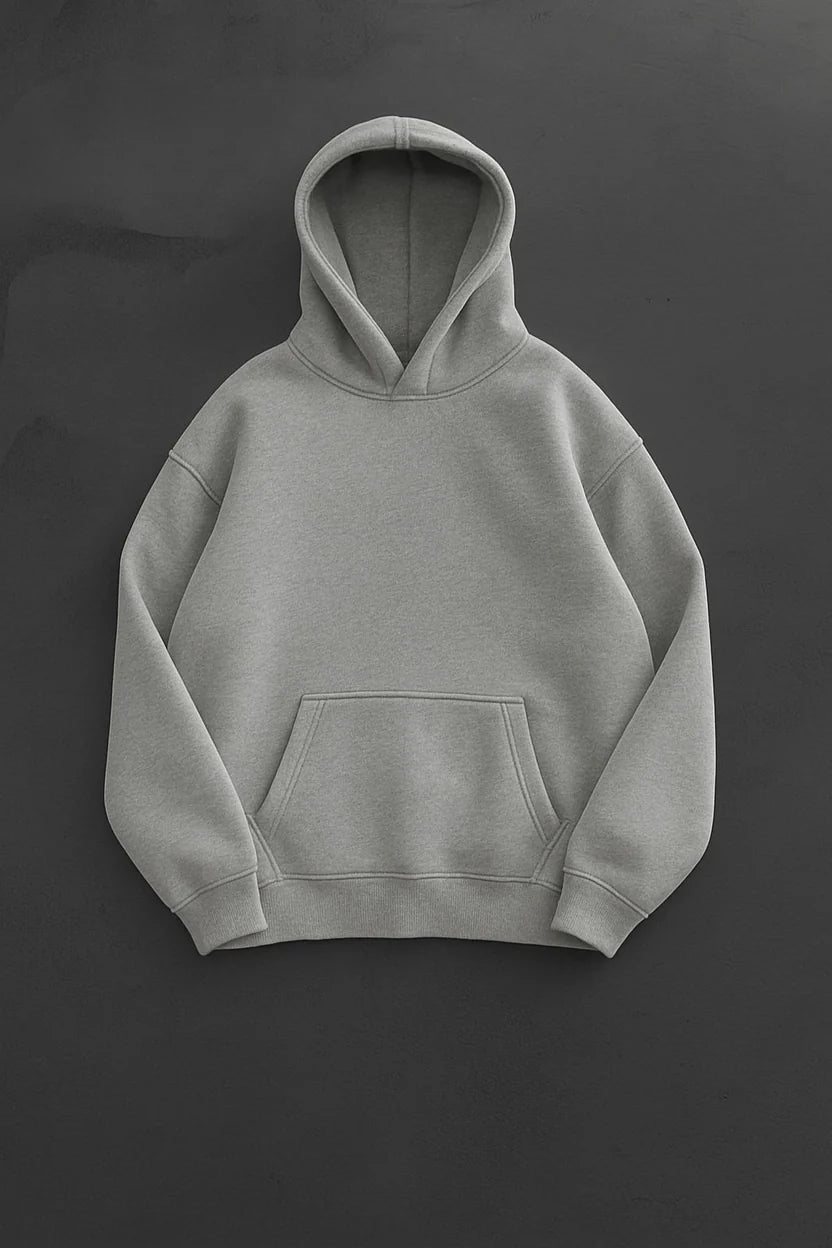 Hoodie Oversize Unisexe 100% Coton